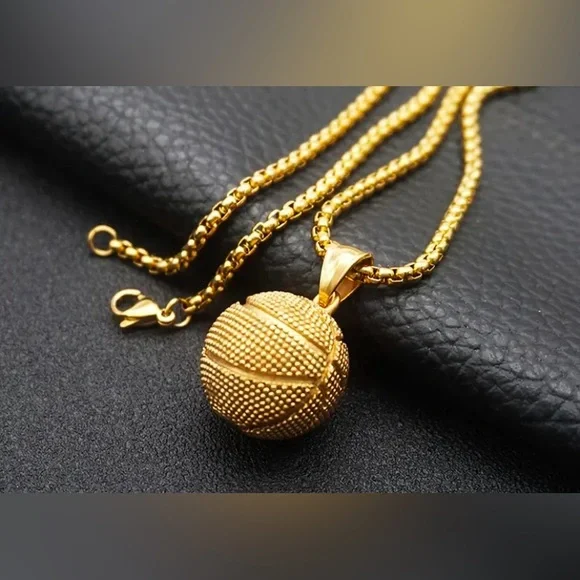 NWT Basketball Necklace - Picture 2 of 2